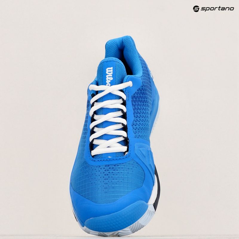 Wilson Rush Pro 4.0 Clay Herren Tennisschuhe französisch blau/weiß/navy blazer 9
