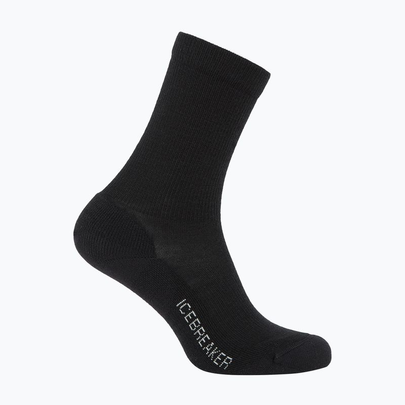 Damensocken Icebreaker Merino Lifestyle Light Crew black 2