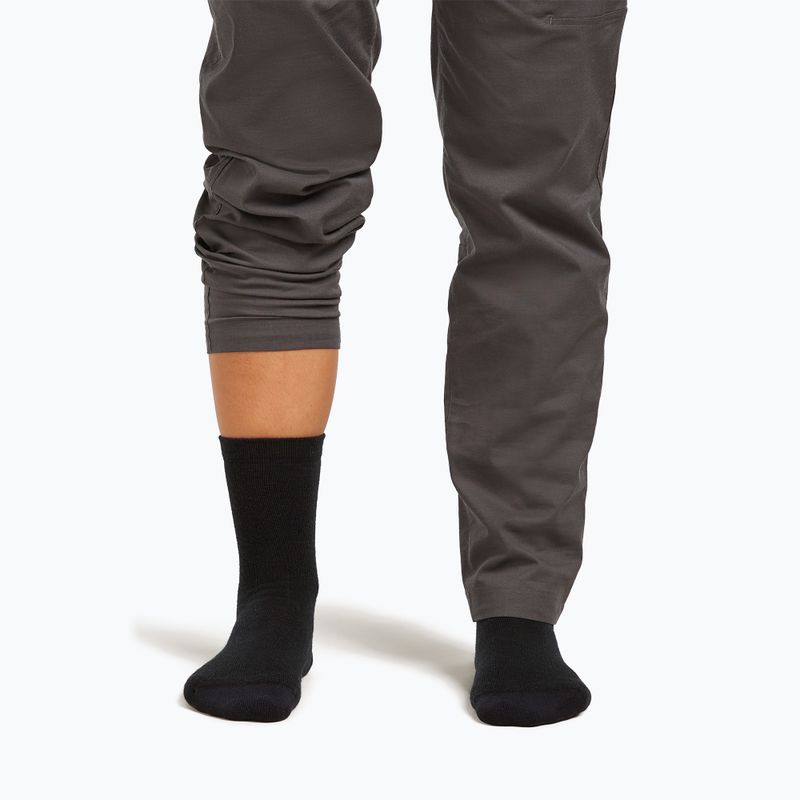 Damensocken Icebreaker Merino Lifestyle Light Crew black 3