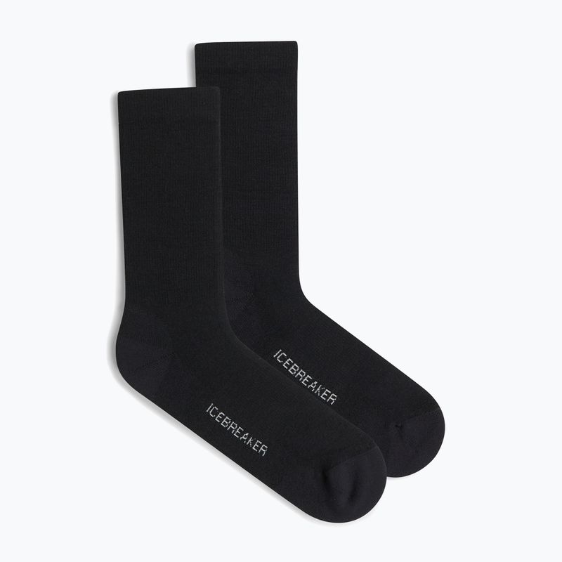Herrensocken Icebreaker Merino Lifestyle Light Crew black