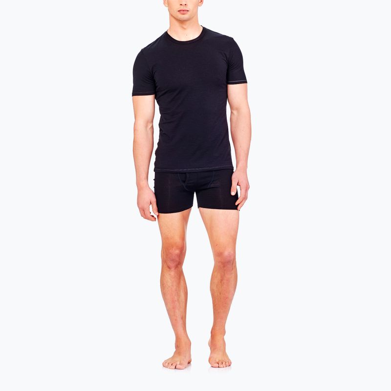 Herren Thermo-Boxershorts Icebreaker Anatomica wFly black 3