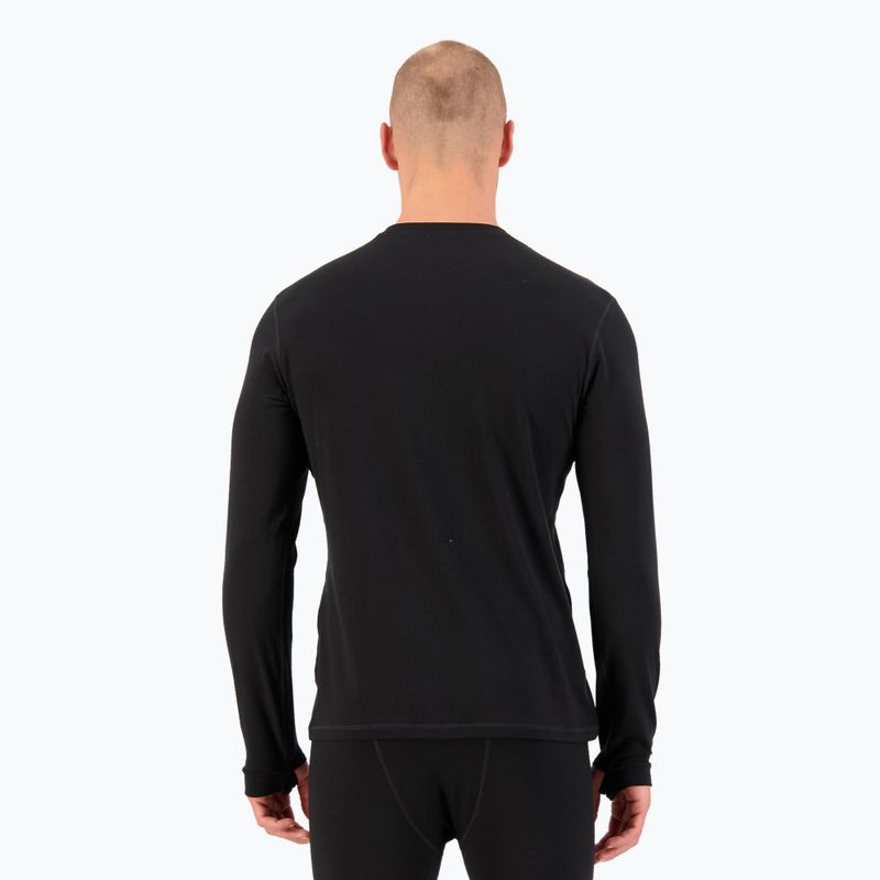 Thermoactives Longsleeve Herren Mons Royale Cascade Merino Base Layer black 3