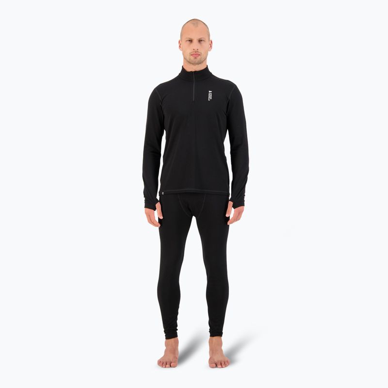 Thermoaktive Hose Herren Mons Royale Cascade Merino Base Layer black 2