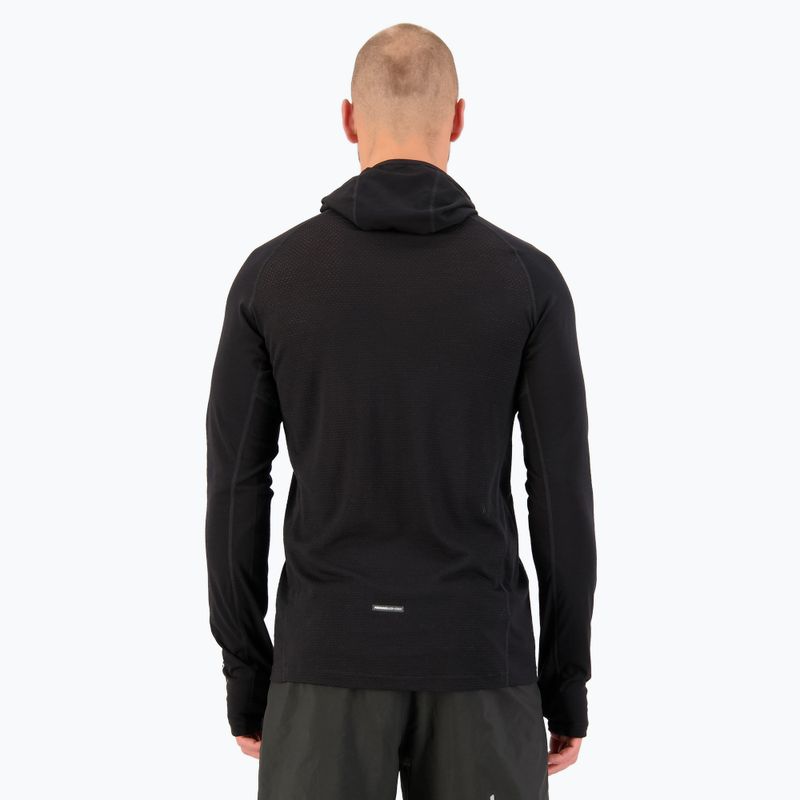 Herren Thermo-Sweatshirt Mons Royale Temple Tech Hood schwarz 3