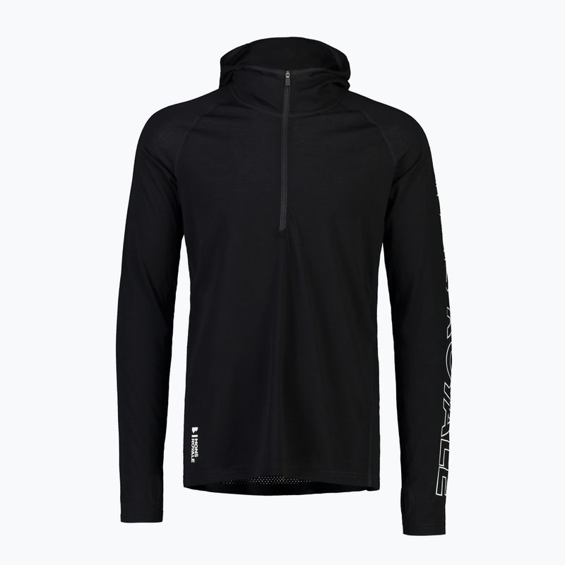 Herren Thermo-Sweatshirt Mons Royale Temple Tech Hood schwarz 5