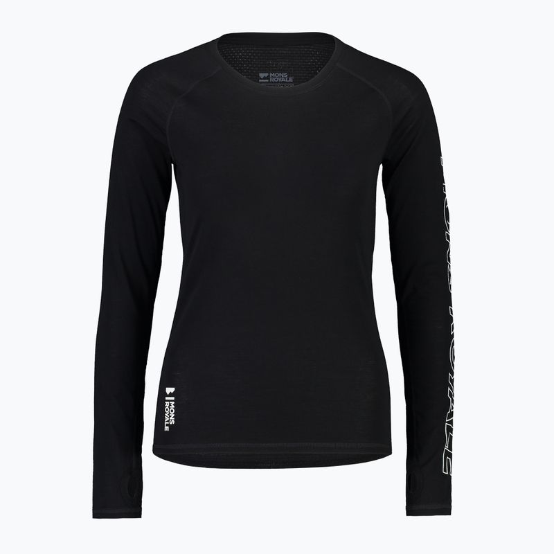 Thermoactives Longsleeve Damen Mons Royale Bella Tech black 4