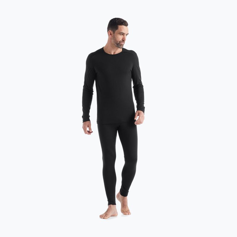 Herren Thermoaktivshirt icebreaker 200 Oasis Crewe black 2