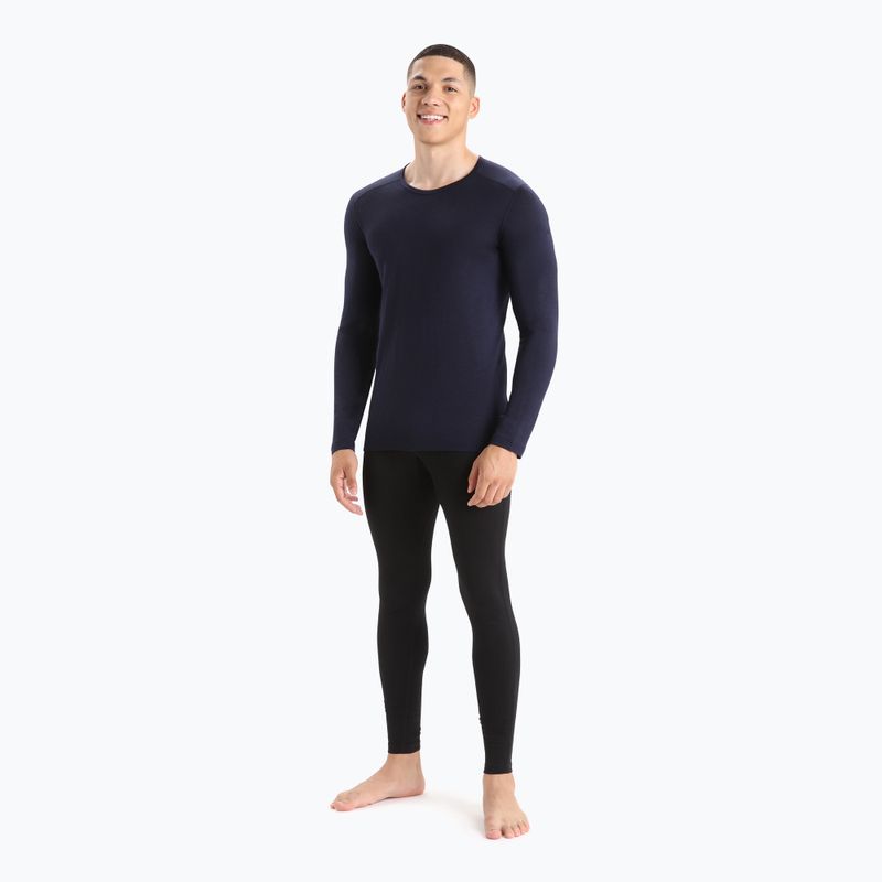Herren Thermoaktivshirt icebreaker 200 Oasis Crewe midnight navy 2
