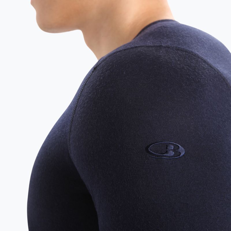 Herren Thermoaktivshirt icebreaker 200 Oasis Crewe midnight navy 5
