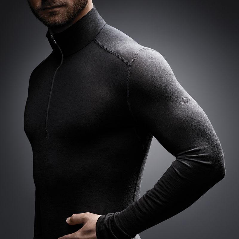 Herren Thermo-T-Shirt icebreaker 200 Oasis schwarz IB1043670011 11