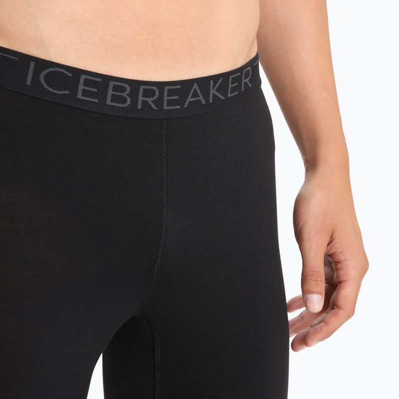 Icebreaker 200 Oasis 001 Thermohose für Herren schwarz IB1043680011 4