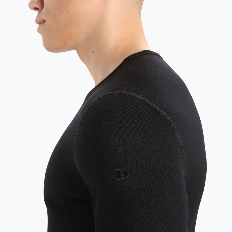 Herren Thermoaktivshirt icebreaker 260 Tech Crewe black 5