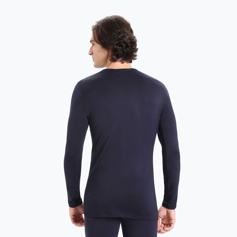 Herren Thermoaktivshirt icebreaker 260 Tech Crewe midnight navy 3