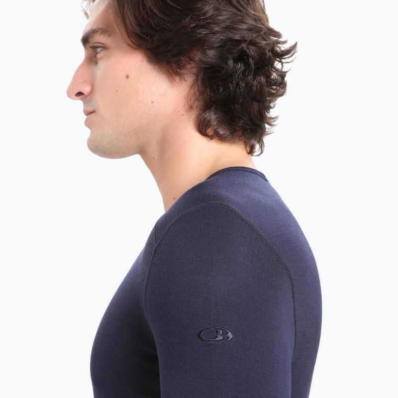 Herren Thermoaktivshirt icebreaker 260 Tech Crewe midnight navy 5