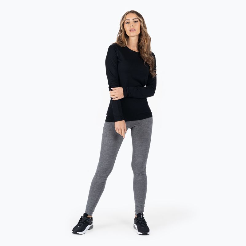 Damen Thermoaktivshirt icebreaker 200 Oasis Crewe black 2