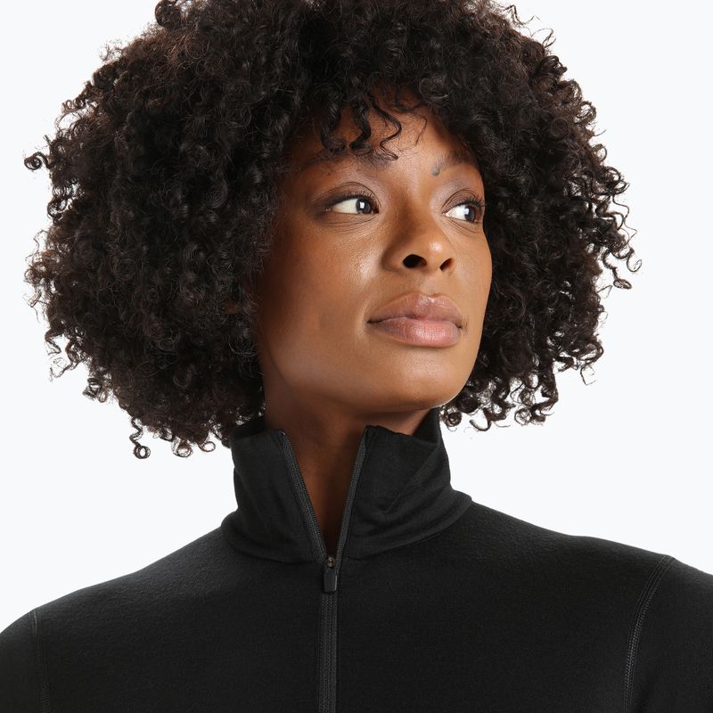 Damen Thermoaktivshirt icebreaker 200 Oasis Half Zip black 4