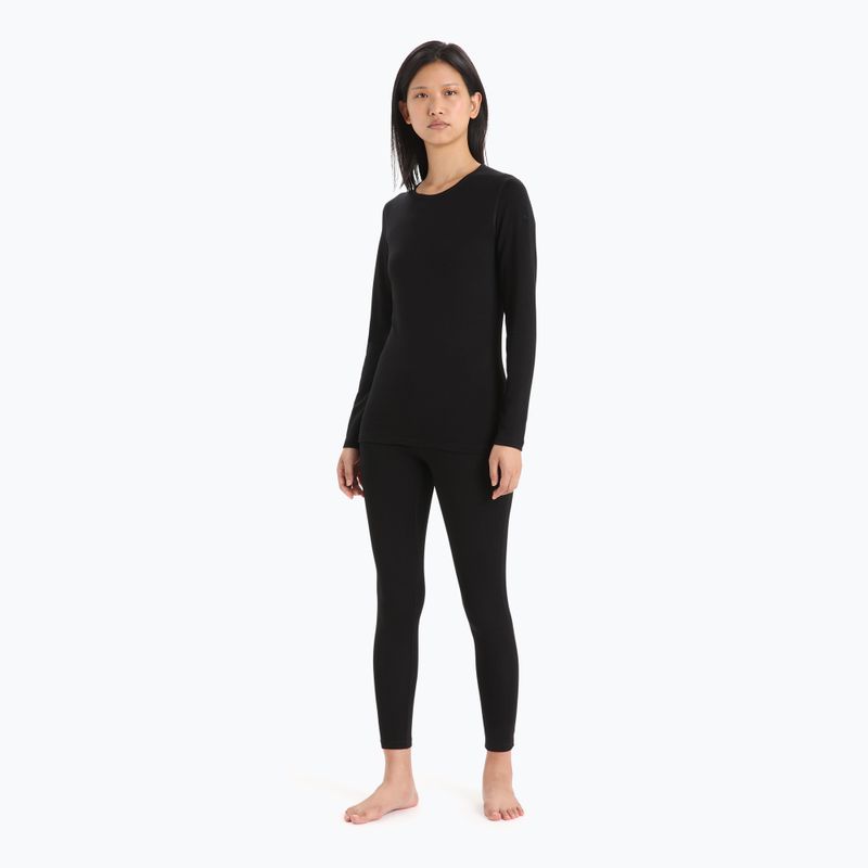 Damen Thermoaktivshirt icebreaker 260 Tech Crewe black 2