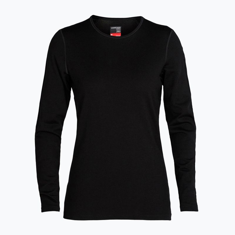 Damen Thermoaktivshirt icebreaker 260 Tech Crewe black 6