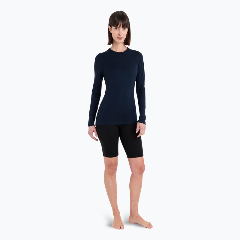 Damen Thermoaktivshirt icebreaker 260 Tech Crewe midnight navy 2