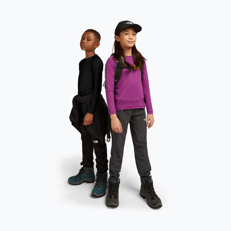 Kinder Thermoaktivshirt icebreaker 200 Oasis Crewe black 5