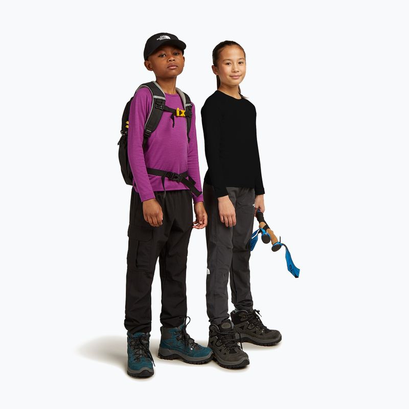 Kinder Thermoaktivshirt icebreaker 200 Oasis Crewe black 6