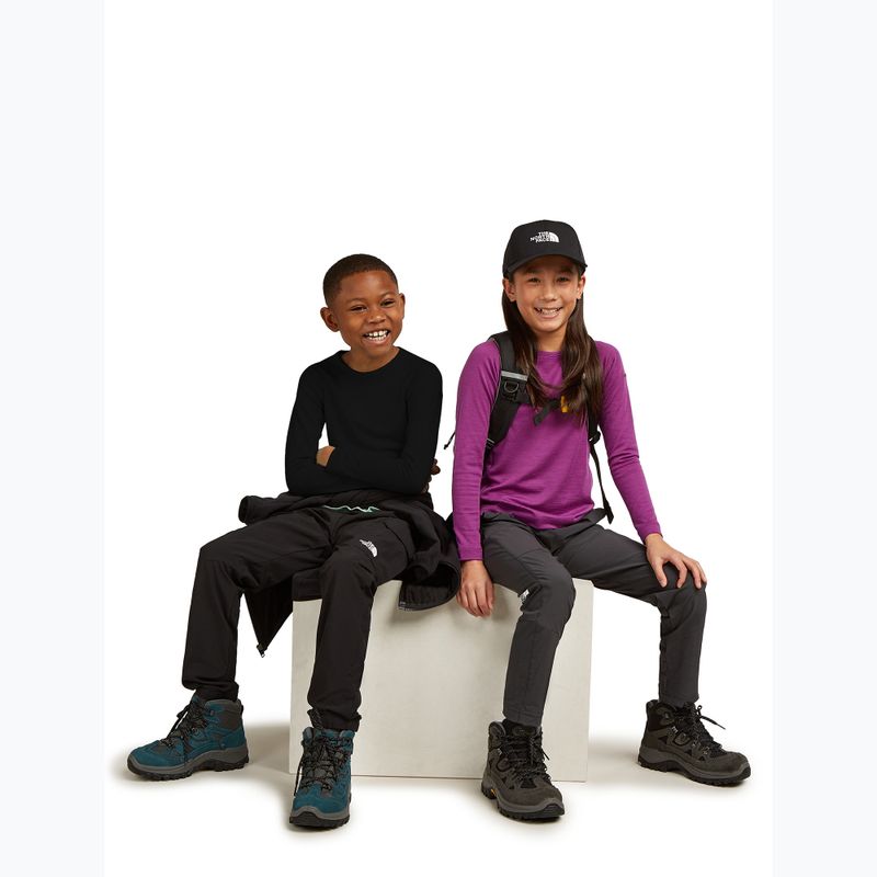 Kinder Thermoaktivshirt icebreaker 200 Oasis Crewe black 7