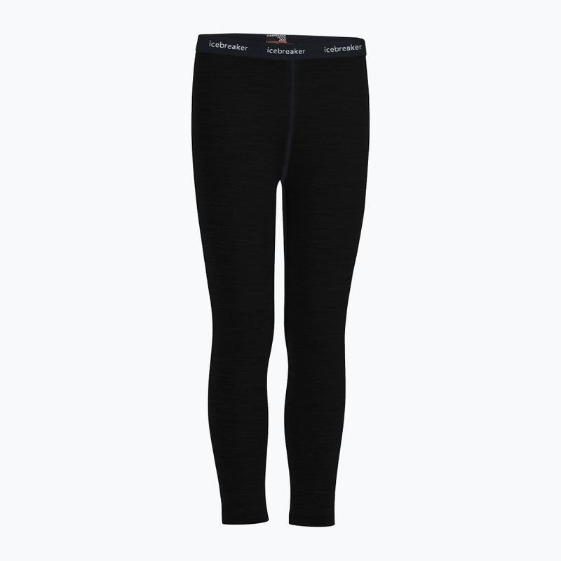 Icebreaker Kids 200 Oasis Thermohose schwarz