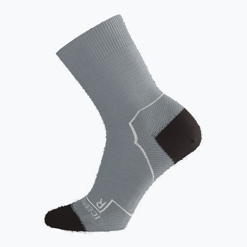 Icebreaker Damen Trekkingsocken Hike+ Medium Crew blizzard heather 2