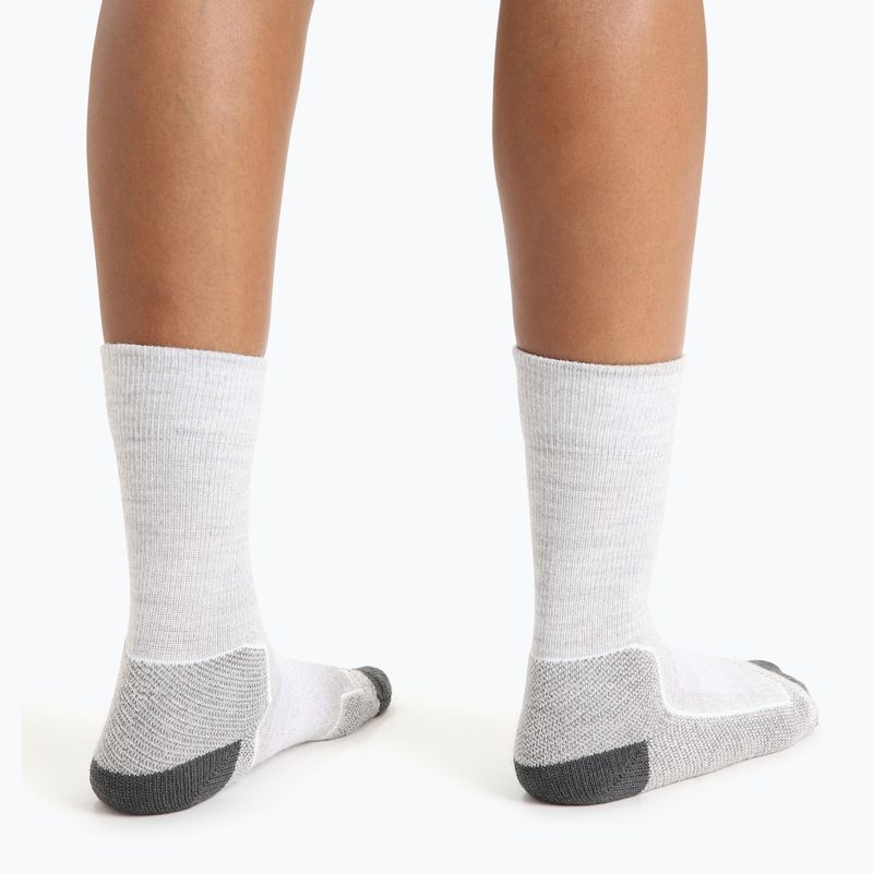 Icebreaker Damen Wandersocken Hike+ Light Crew grau 105099 3