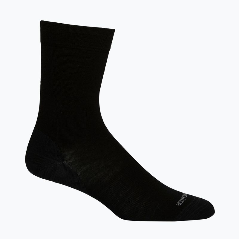 Damensocken Icebreaker Lifestyle Fine Gauge Crew black 2
