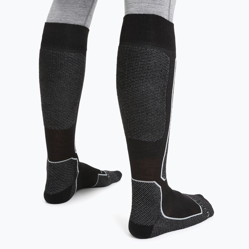 Herrenskisocken icebreaker Ski+ Light OTC schwarz 3