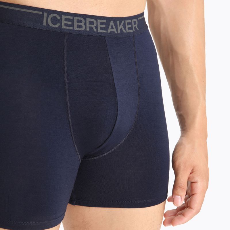 Icebreaker Herren Boxershorts Anatomica 001 navy blau IB1030294231 7