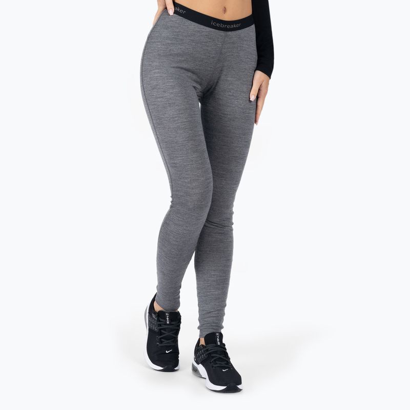 Icebreaker Damen Thermo-Hose 200 Oasis 020 grau IB1043830131