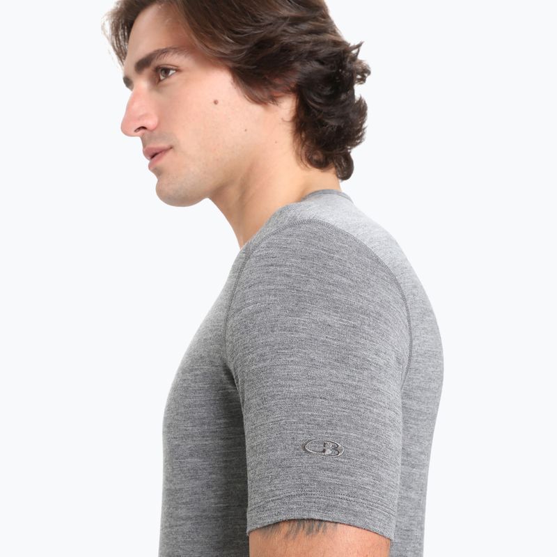 Funktionsshirt Herren Icebreaker 200 Oasis Crewe gritstone heather 5