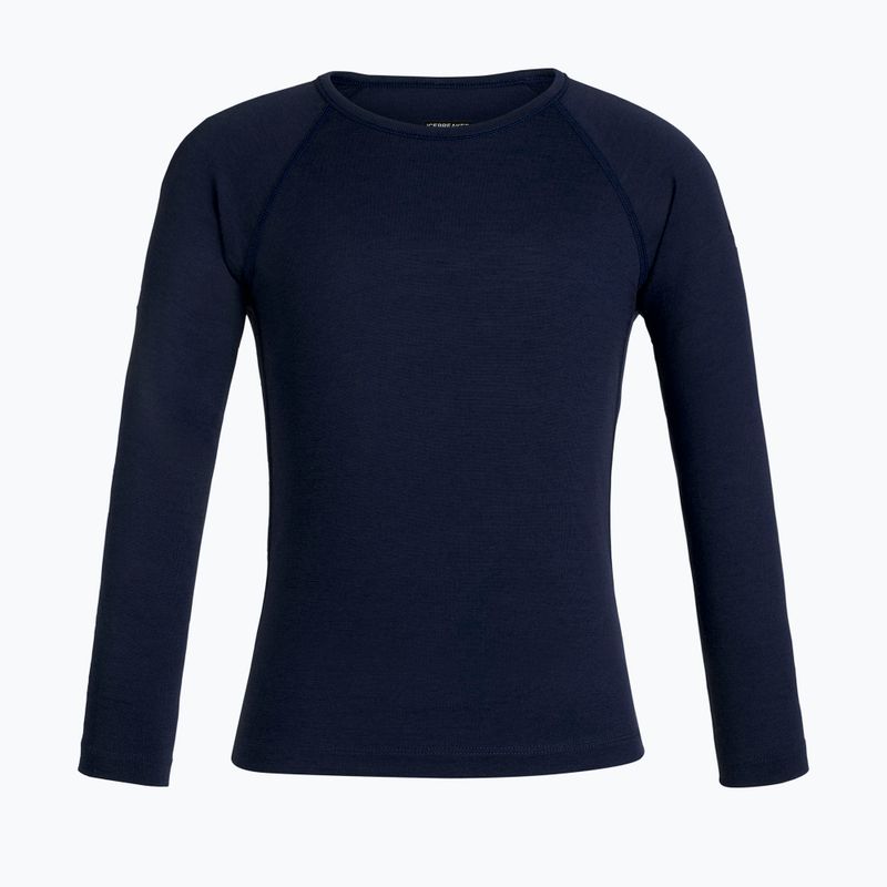 Icebreaker Kids 200 Oasis Crewe Mitternacht marineblau Thermo-Sweatshirt 3