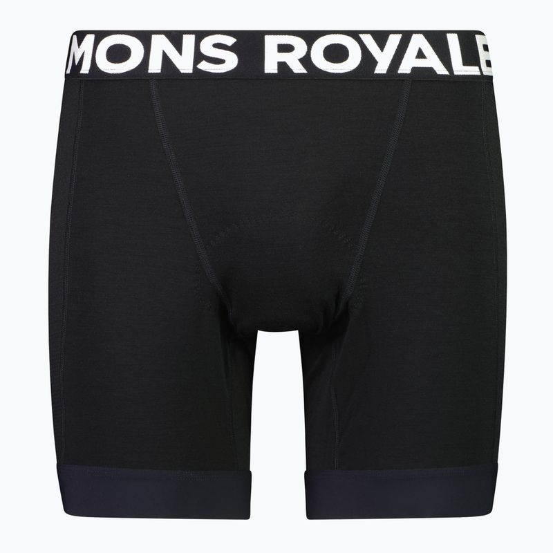 Radsport Boxershorts Herren Mons Royale Epic Merino Bike Liner black 4