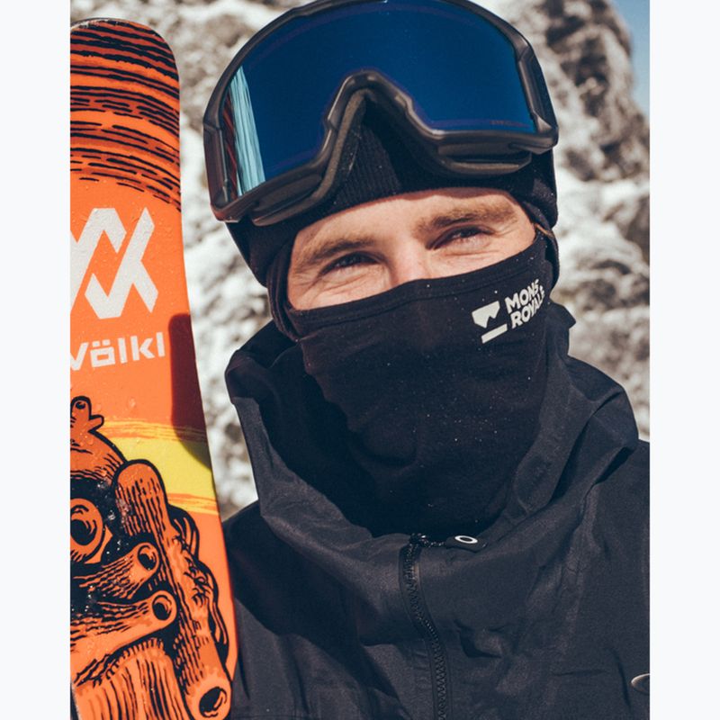 Sturmhaube Mons Royale Santa Rosa Merino Balaclava black 8