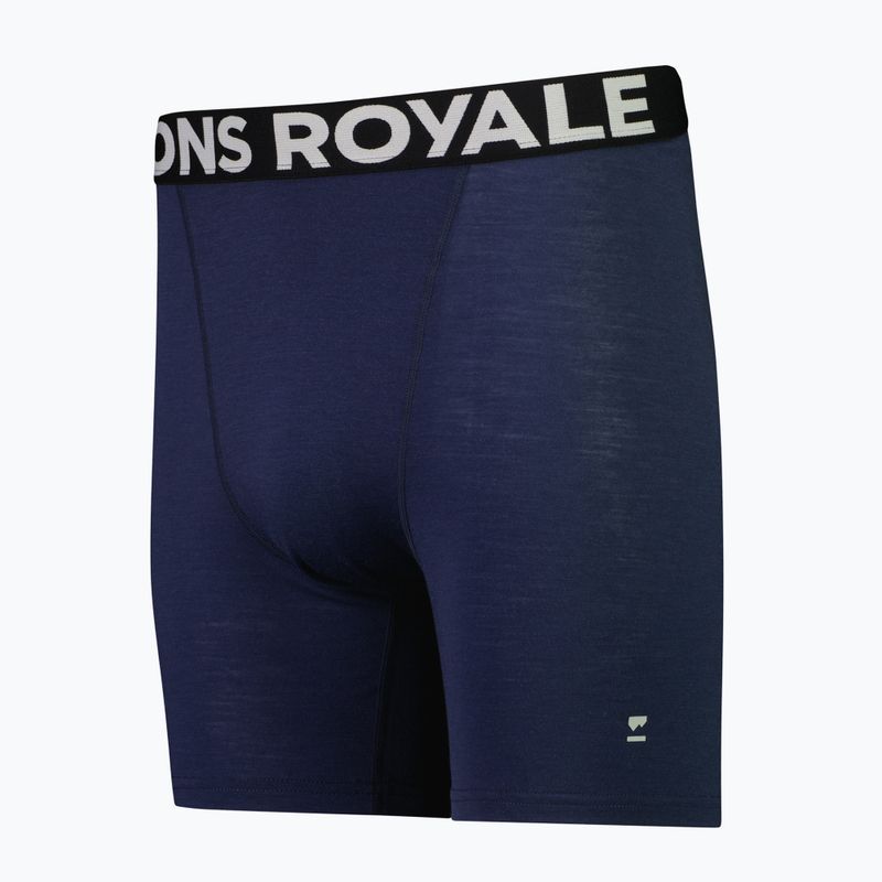Herren Thermo-Boxershorts Mons Royale Hold 'em Merino Mitternacht 2