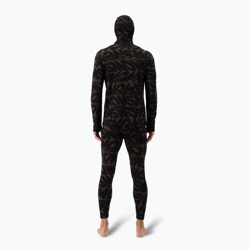 Thermoactives Longsleeve Herren Mons Royale Cascade Merino Base Layer signal lost cedar 6