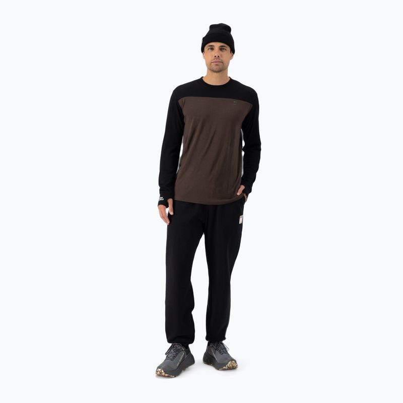 Thermoactives Longsleeve Herren Mons Royale Yotei Merino black 2