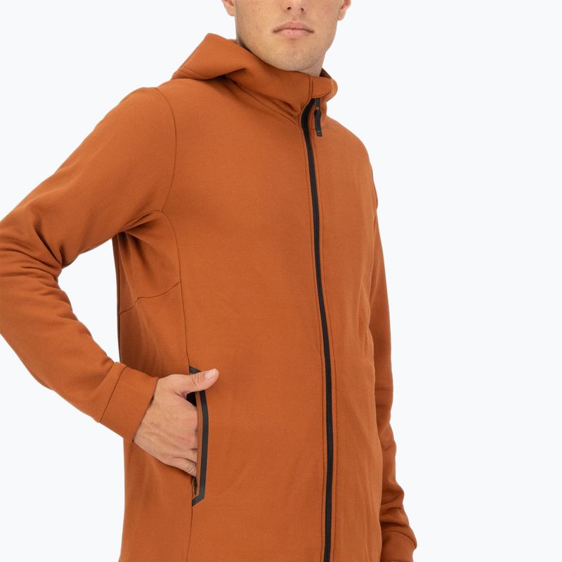 Sweatshrit Hoodie Herren Mons Royale Arcadia Merino Fleece Hoody ginger 5
