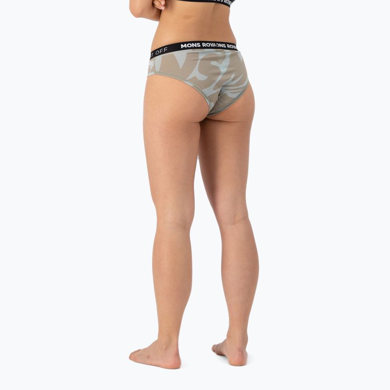 Thermoaktiver Slip Damen Mons Royale FOLO Brief signal lost glacier 4