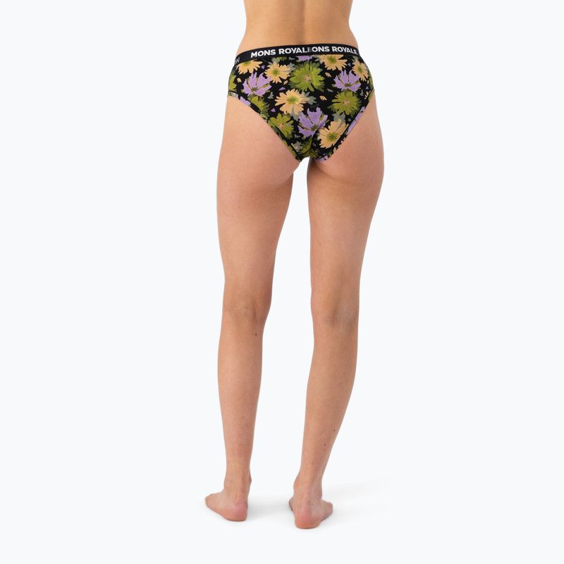 Thermoaktiver Slip Damen Mons Royale FOLO Brief alpine bloom 4