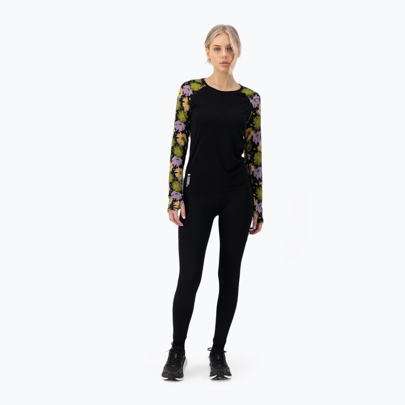 Thermoactives Longsleeve Damen Mons Royale Bella Tech alpine bloom/ black 2