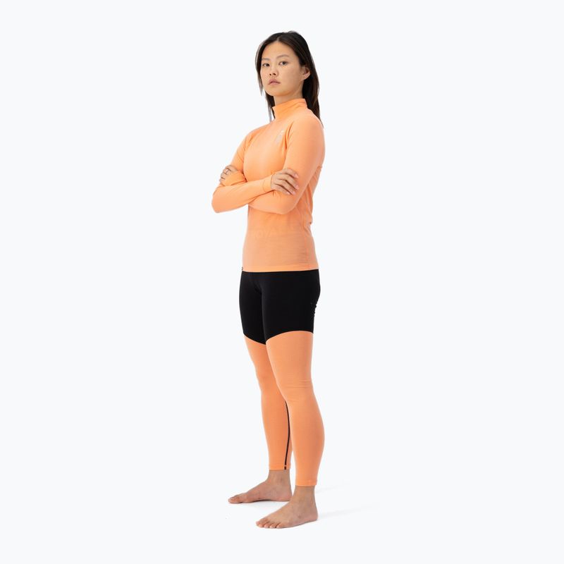 Damen-Thermoaktivshirt Mons Royale Cascade Merino Base Layer punch 2