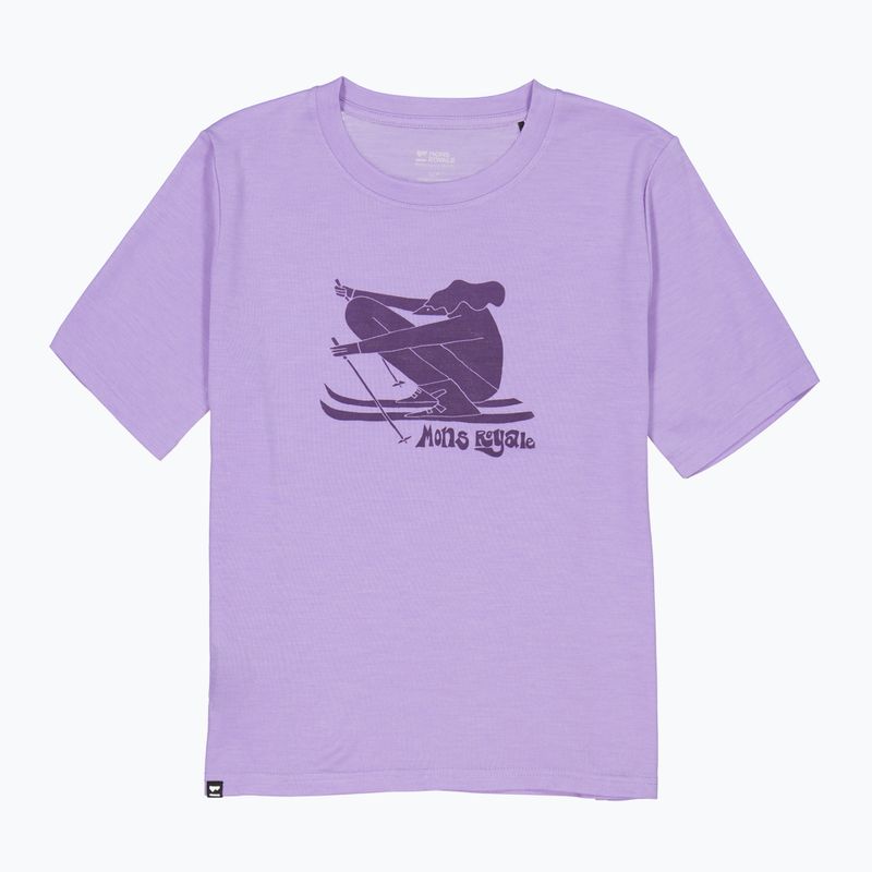 Shirt Damen Mons Royale Icon Relaxed Tee lupin 4