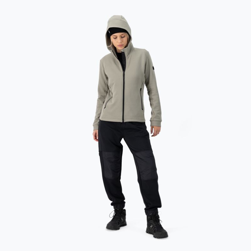 Damen Sweatshirt Hoodie Pullover Mons Royale Arcadia Merino Fleece Hoody dried sage 2
