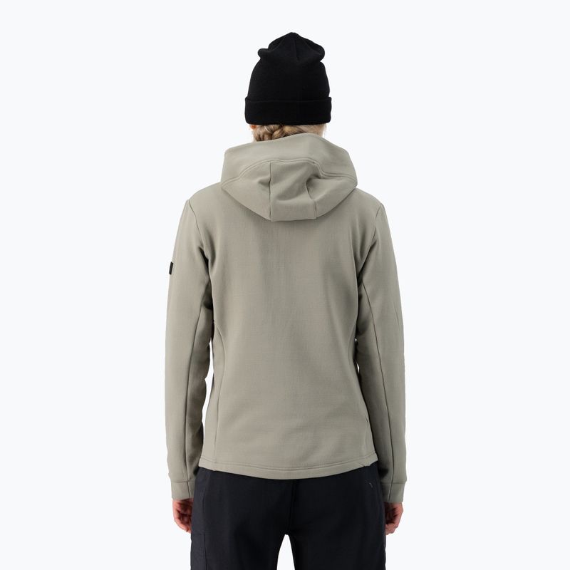 Damen Sweatshirt Hoodie Pullover Mons Royale Arcadia Merino Fleece Hoody dried sage 3