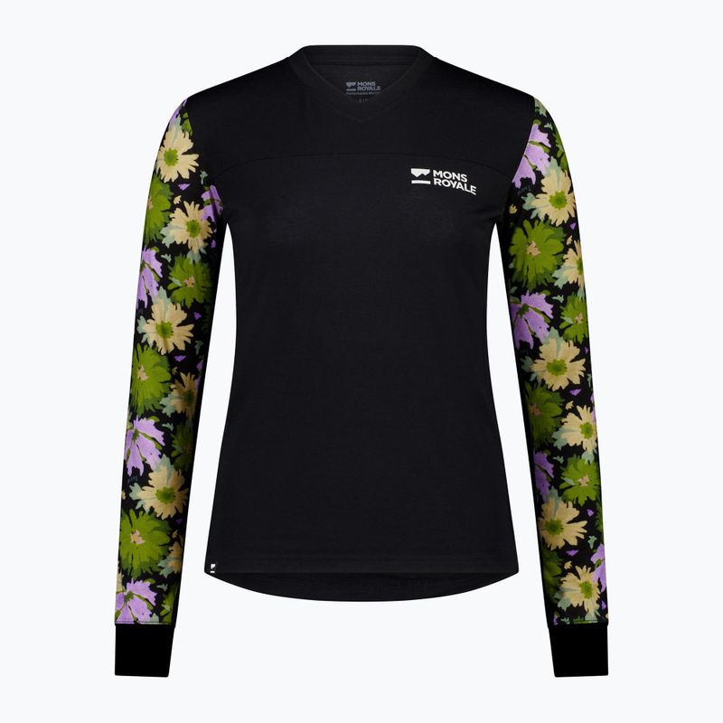 Thermoactives Longsleeve Damen Mons Royale Redwood Enduro VLS alpine bloom/ black 5