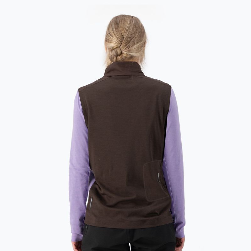 Damen Sweatshirt Hoodie Pullover Mons Royale Redwood Wind Jersey cedar/ lupin 3